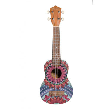 Ukulele Soprano Bamboo Bu-21 Ukelele Newhope Con Funda